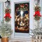 Christmas Door Cover Decorations,Jesus Nativity Scene Christmas Fabric Door Decoration Porch Sign Holy Night Outdoor Religious Front Door Banner Winter Holiday New Year Xmas Office Home Party Supplies